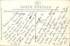 VINTAGE POSTCARD Toulon 5th Deposit House 2nd Compagine Militaria