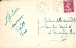 VINTAGE POSTCARD Toulon the Port and the Arsenal Boats