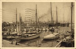 CPA Toulon La Rade Bateaux 