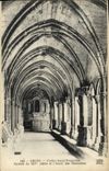 CPA Arles Cloitre Saint Trophime Galerie du 14eme et autel des Chanoines