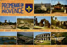 CPM Promenade en Provence 