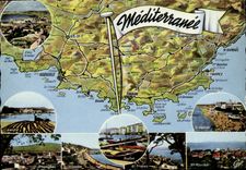 CPM Mediterranee Marseille St Tropez St Raphael Draguignan Lavandou 