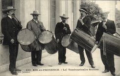 CPA Aix En Provence Lei Tambourinaire Sextien TOP