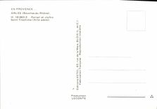 MODERN CARD Arles Gate and Holy cloister Trophime