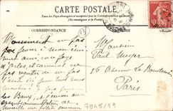VINTAGE POSTCARD Arles the cathedral Sainte Trophime