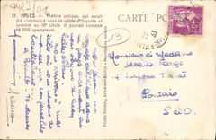 CPA Arles Sur Rhone Theatre Colonnes Corinthiennes