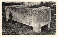 VINTAGE POSTCARD Arles Alyscamps Carolingian Tomb