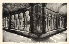 VINTAGE POSTCARD Arles the Holy Cloister Trophime Galleries
