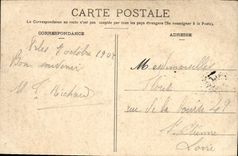 VINTAGE POSTCARD Arles the Arena Seen Interior