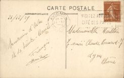 VINTAGE POSTCARD Arles Gate of co. Trophime Detail of architecture