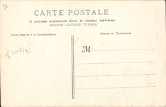 VINTAGE POSTCARD Arles the Cathedral Reason for right-hand side