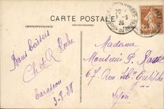 VINTAGE POSTCARD Arles Bullfight To the Arena Bullfight