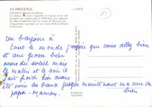 CPM Les Baux en Provence Le chateau 