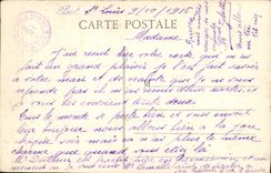 CPA les Baux Eglise St Vincent Nef Laterale Droite