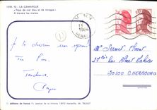 CPM En Camargue a travers les marais Chevaux 