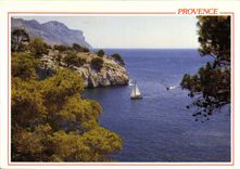 CPM Cassis Promenade dans Les Calanques Les Cigales le Soleil la Mer