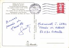 CPM Cassis Promenade dans Les Calanques Les Cigales le Soleil la Mer