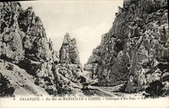CPA Calanque En Mer de Marseille a Cassis Calanque d'En Van