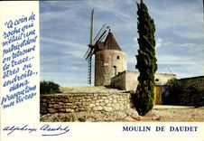 CPM Fontvieille Le Moulin de Daudet