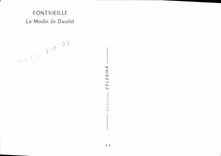 CPM Fontvieille Le Moulin de Daudet