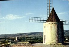 CPM Fontvieille Le Moulin de Daudet