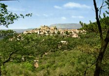 CPM Mimet Vue generale au loin la chaine de Ste Victoire 