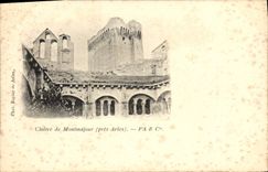 CPA Cloitre de Montmajour pres d'Arles