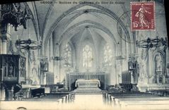 CPA Orgom Ruines du Chateau du Due de Guise 