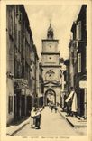 CPA Salon Rue et tour de l'horloge