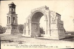CPA Saint Remy Provence Les Anliquites Romaines