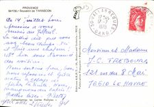 CPM Tarascon Souvenir de Provence