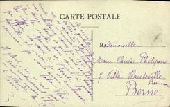 CPA Tarascon Portail de L'Eglise Sainte Marthe et Clocher