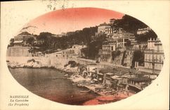 CPA Marseille La corniche Le prophete