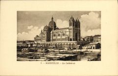 CPA Marseille La Cathedrale