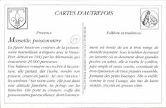 REPRO Marseille Une Poissonniere Type marseillais Folklore 