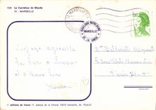 CPM Marseille Le Carrefour Du Monde