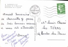 CPM Marseille Basilique de Notre Dame de la Garde