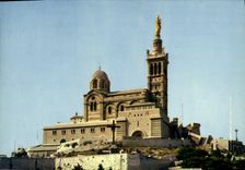 CPM Marseille Basilique Notre Dame de la Garde
