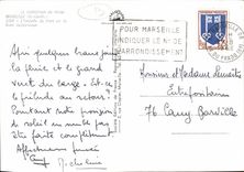 CPM Marseille L'entree du port et le Fort Saint Jean 