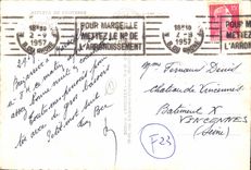 CPM Marseille Le port Bateaux 