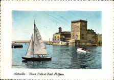 CPM Marseille Vieux Part et fort St Jean