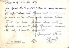 CPM Marseille Panorama Sur le Port et le Pharo