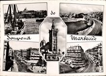 CPA Marseille Souvenir 