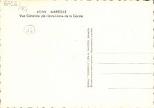 CPM Marseille Vue Generale de Notre Dame de la GArde