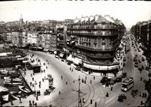 CPM Marseille Quai Marechal Petain et rue de la Republique 