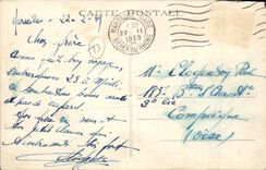 Caminata de Marsella de la POSTAL de la VENDIMIA del pequeñas agradable e islas de la cornisa