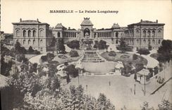CPA Marseille Le Palais Longchamp