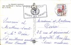 CPM Marseille Basilique Notre Dame de la Garde