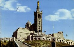 CPM Marseille Basilique de Notre Dame de la Garde