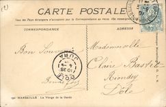 CPA Marseille La Vierge de la Garde